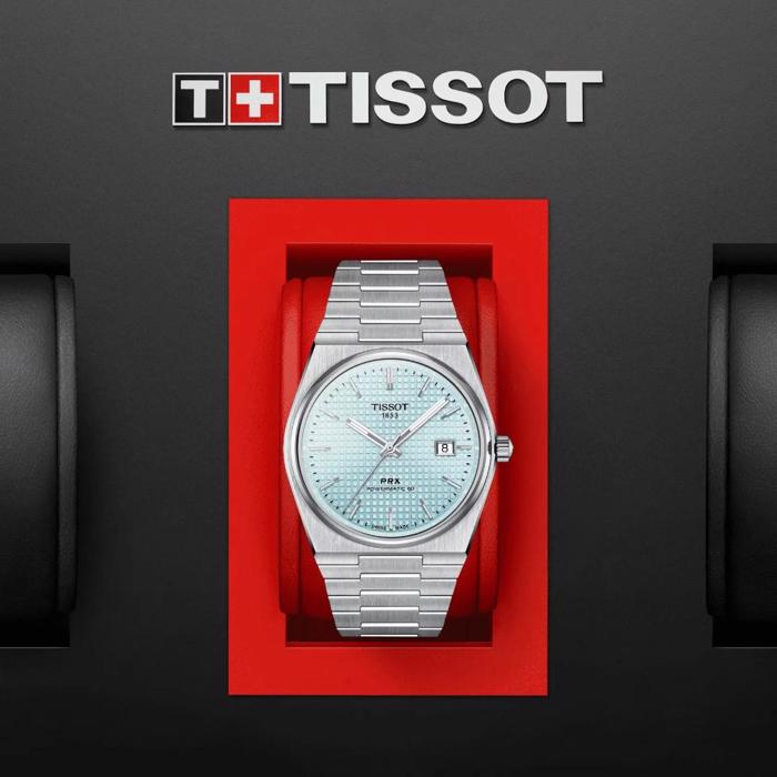 Ανδρικό ρολόι TISSOT T137.407.11.351.00 PRX powermatic 80 Andriko roloi TISSOT T137.407.11.351.00 PRX powermatic 80