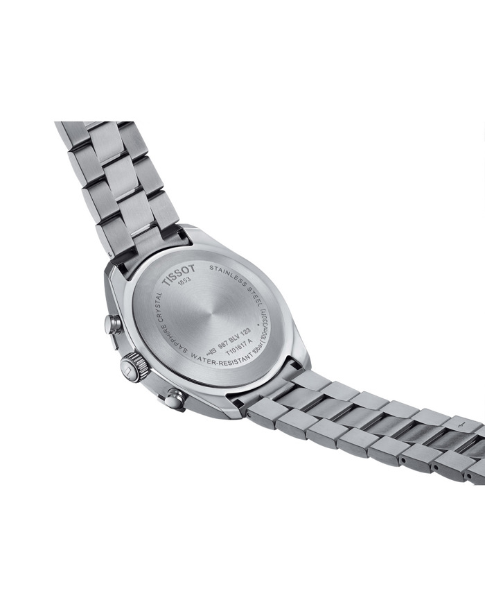Ρολόι tissot T101.617.11.041.00 T-Classic PR 100 Chronograph Silver Stainless Steel Bracelet Roloi tissot T101.617.11.041.00 T-Classic PR 100 Chronograph Silver Stainless Steel Bracelet