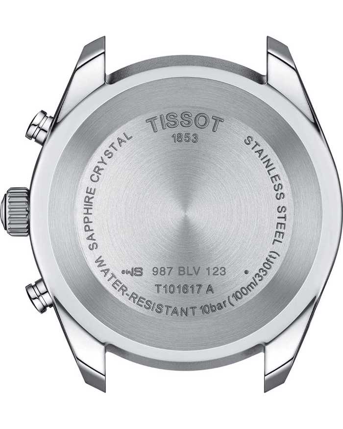 Ρολόι tissot T101.617.11.041.00 T-Classic PR 100 Chronograph Silver Stainless Steel Bracelet Roloi tissot T101.617.11.041.00 T-Classic PR 100 Chronograph Silver Stainless Steel Bracelet