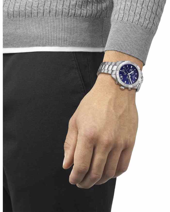 Ρολόι tissot T101.617.11.041.00 T-Classic PR 100 Chronograph Silver Stainless Steel Bracelet Roloi tissot T101.617.11.041.00 T-Classic PR 100 Chronograph Silver Stainless Steel Bracelet