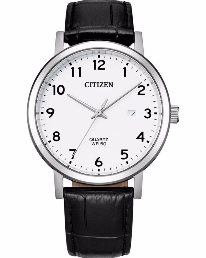 Roloi Citizen BI5070-06A Black Leather Strap 50M