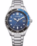 Roloi Citizen AW1821-89L 100m Eco Drive stainles steel