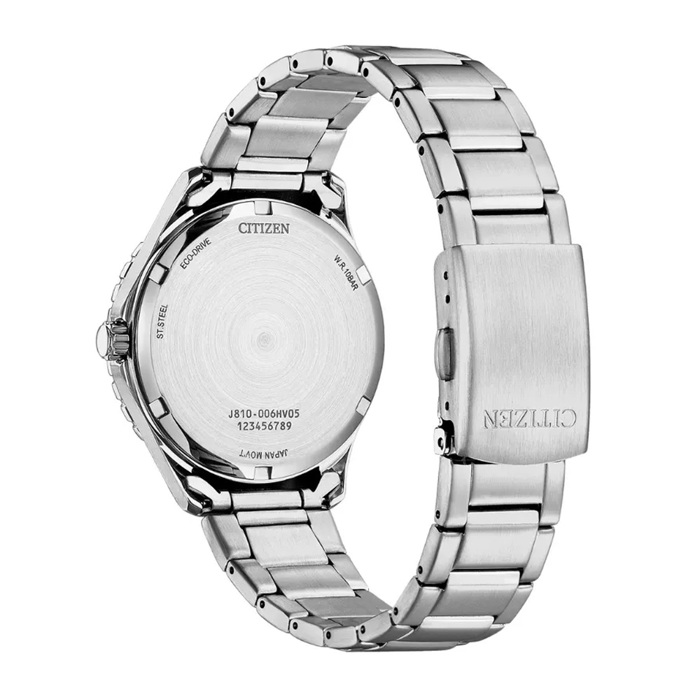 Roloi Citizen AW1828-80X 100m Eco Drive stainles steel