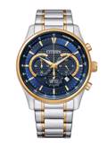 Roloi Citizen AN8194-51L  Chrono 100M Chronograph Silver Stainless Steel Bracelet