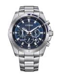 Roloi Citizen AN8201-57L  Chrono 100M Chronograph Silver Stainless Steel Bracelet