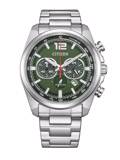 Roloi Citizen CA4640-50X Chrono  ECO DRIVE 100M Chronograph Silver Stainless Steel Bracelet