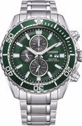 Roloi Citizen CA0820-50X Chrono  ECO DRIVE 200M Chronograph Silver Stainless Steel Bracelet
