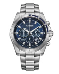 Roloi Citizen AN8201-57L Chrono  quartz 100M Chronograph Silver Stainless Steel Bracelet