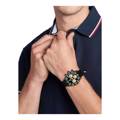 Roloi Tommy Hilfiger 1792182 me ubridiko louri ufasma me kaoutsouk